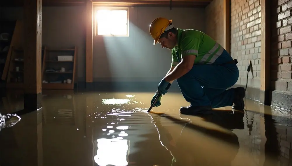 Professional water damage restoration services in Docena, AL